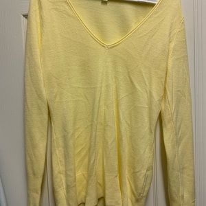 Yellow New York & Company sweater
